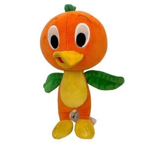 Disney Parks Orange Bird Stuffed Animal Plush Authentic Original Rare 7 in HTF